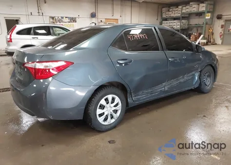 2015 Toyota Corolla L from USA, damaged, VIN 2T1BURHE2FC455142